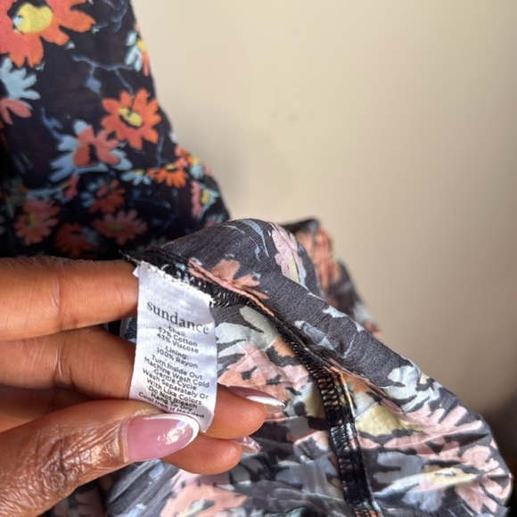 Sundance Pretty Petals Dress Navy Floral MP - Picture 7 of 12